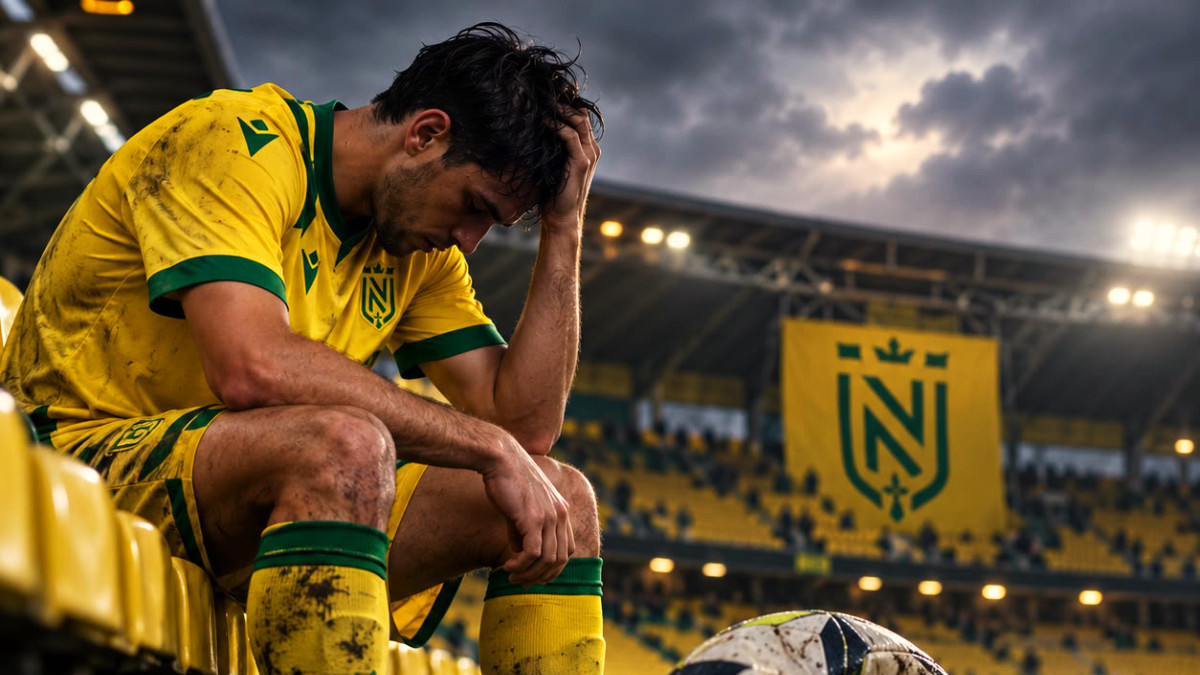 FC Nantes : un gros coup dur compromet sa saison et son espoir de remontée en Ligue 1