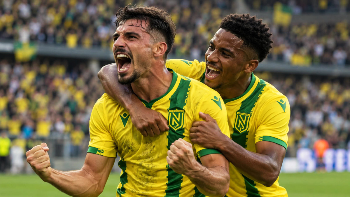 Le FC Nantes reste au contact du podium