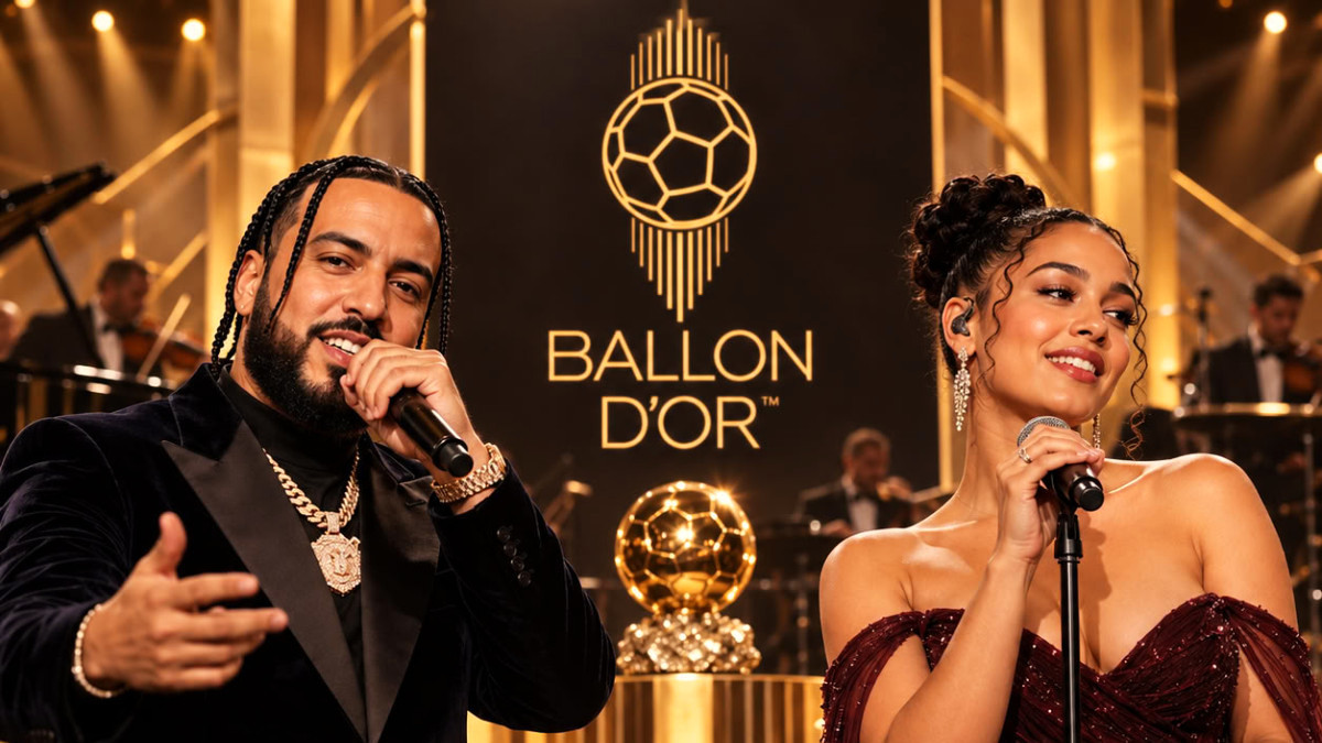 French Montana et Jorja Smith participent à une cérémonie en musique