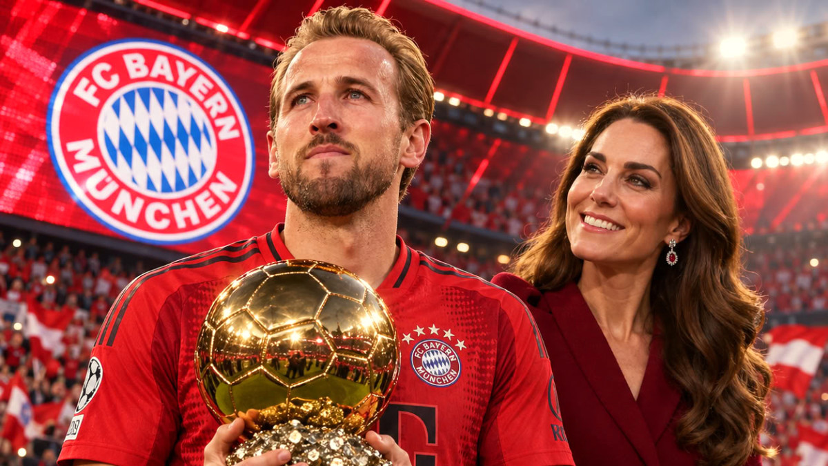 Harry Kane reçoit un magnifique message de Kate : » Tu mérites cela plus que tout «