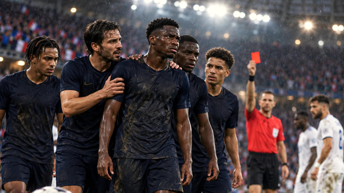 Incident raciste en Coupe du monde : l’équipe quitte le terrain après une insulte visant un joueur