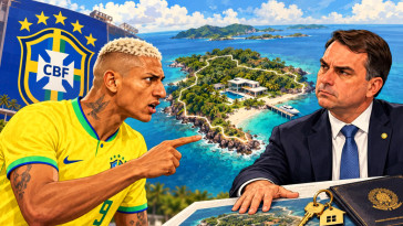 Un joueur de foot brésilien accuse Flavio Bolsonaro d’avoir volé son île privée : » Ils l’ont prise en 24 heures « 