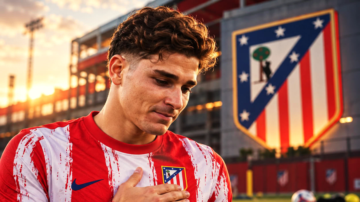 Julián Álvarez présente ses excuses à l’Atlético de Madrid