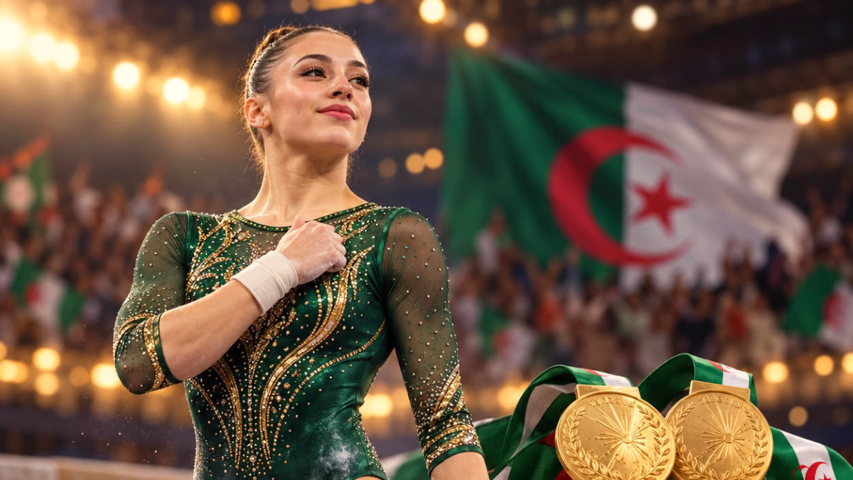 Kaylia Nemour : en Algérie, elle est en train de devenir la sportive numéro 1 de tous les temps