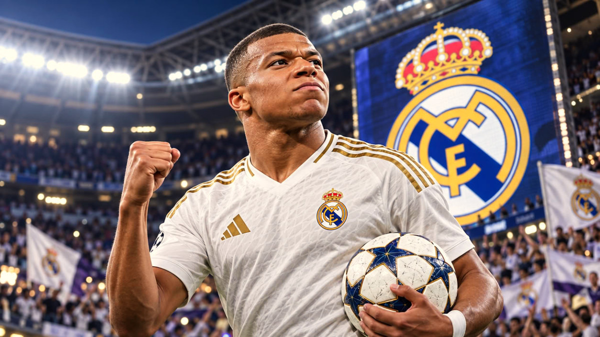 Kylian Mbappé brille au Clasico avec un doublé pour le Real Madrid, à la veille du Ballon d’Or