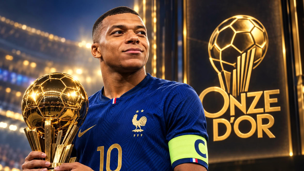 Kylian Mbappé, lauréat du Onze d’or 2026, livre sa vision du trophée