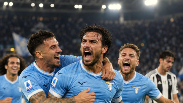 La Lazio Rome bat la Juventus Turin et reprend la tête du classement
