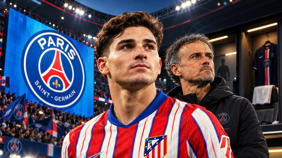 Luis Enrique fait appel à Julian Alvarez après la blessure de Kvaratskhelia