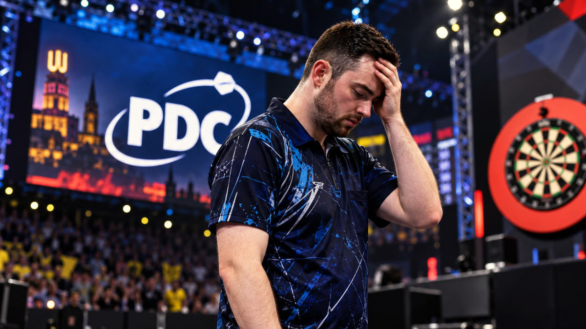 Luke Humphries se retire du championnat d’Europe de fléchettes à Dortmund à cause d’une gastro-entérite