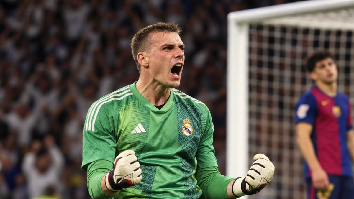 Lunin bat un record historique dans les clasicos