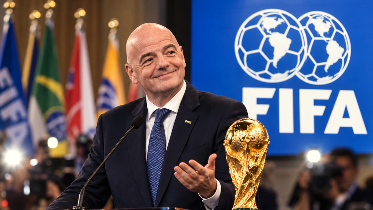 » La grande majorité du football mondial me soutient «, affirme-t-il