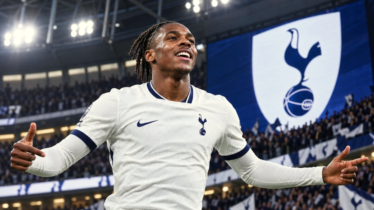 Mathys Tel marque un joli but et fait du bien à Tottenham