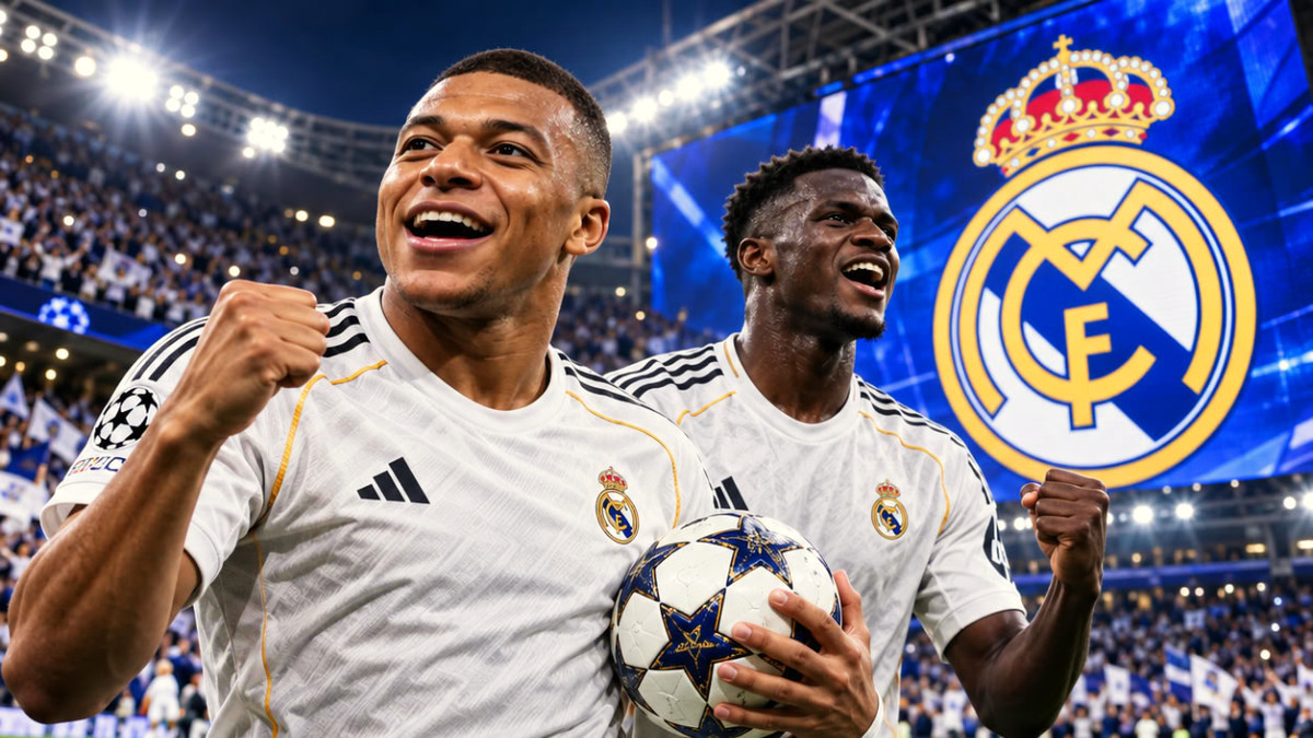 Mbappé et Diomandé brillent avec le Real Madrid face à Leipzig avant le Clasico contre le Barça