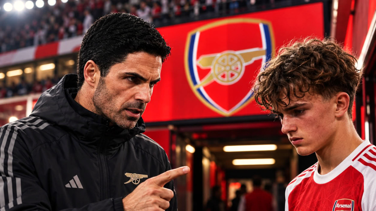 Mikel Arteta fustige Max Dowman