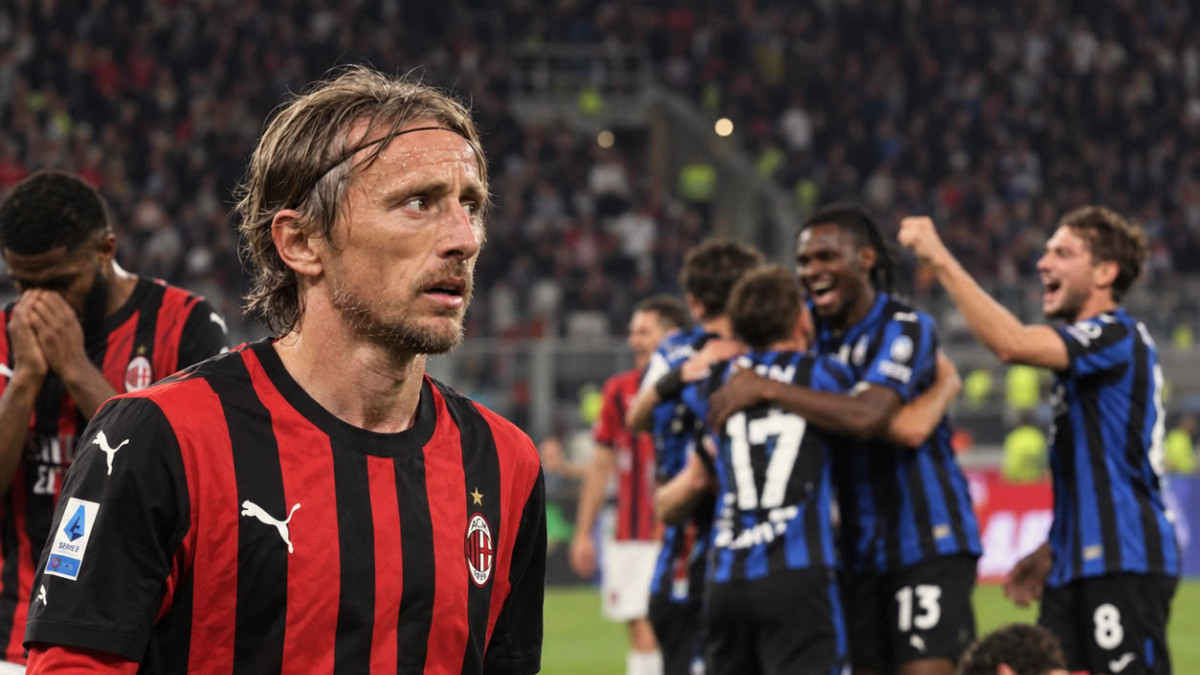 Milan : Ambrosini estime que la sortie de Modric a permis à l’Atalanta de revenir dans le match