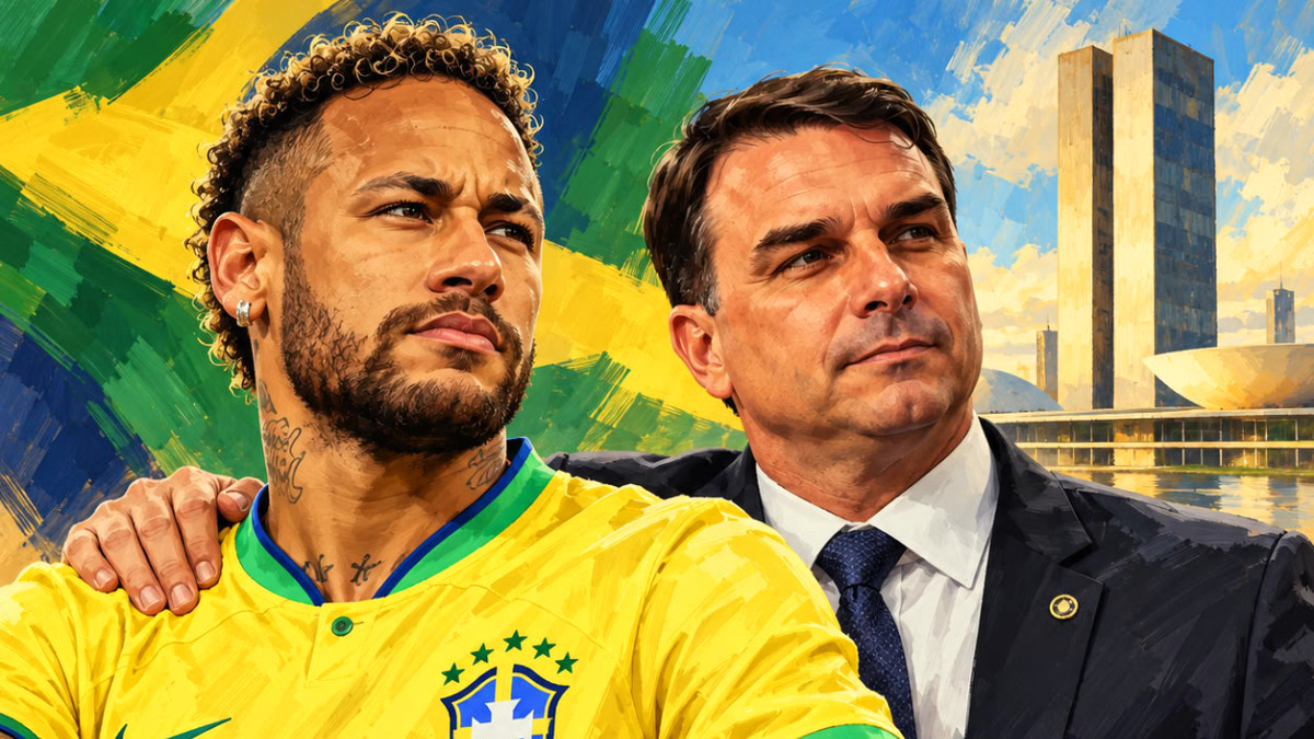 Neymar affiche son soutien à Flavio Bolsonaro