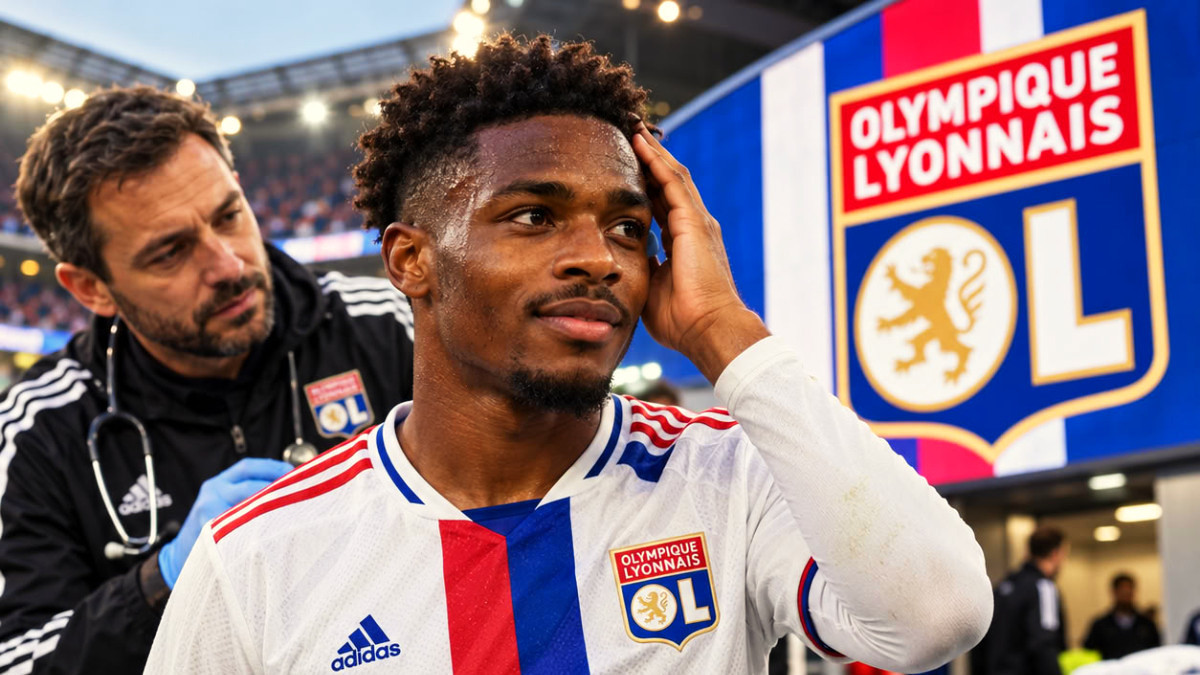 OL : Steeve Kango a-t-il subi une commotion cérébrale ? La réponse est tombée