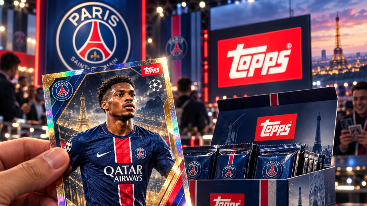 Le PSG dévoile ses nouvelles cartes à collectionner pour 2026/2027