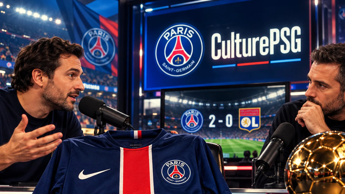PSG-OL : le podcast CulturePSG revient sur le 2-0 et le Ballon d’Or