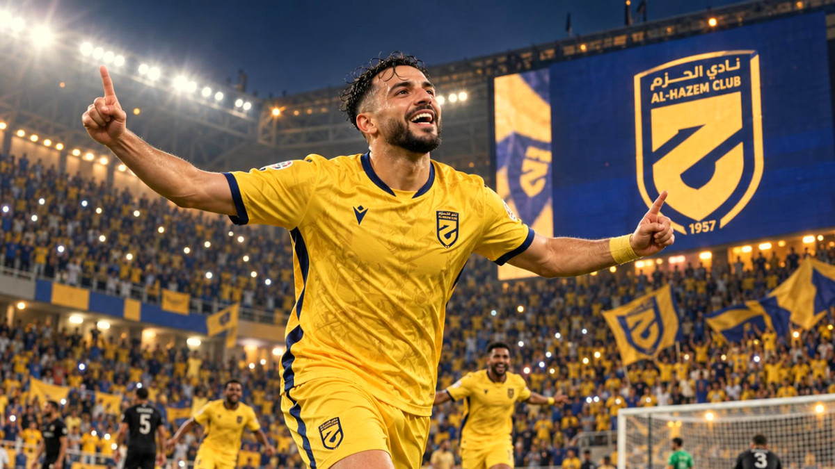 Sayoud offre la victoire à Al-Hazem dans les derniers instants