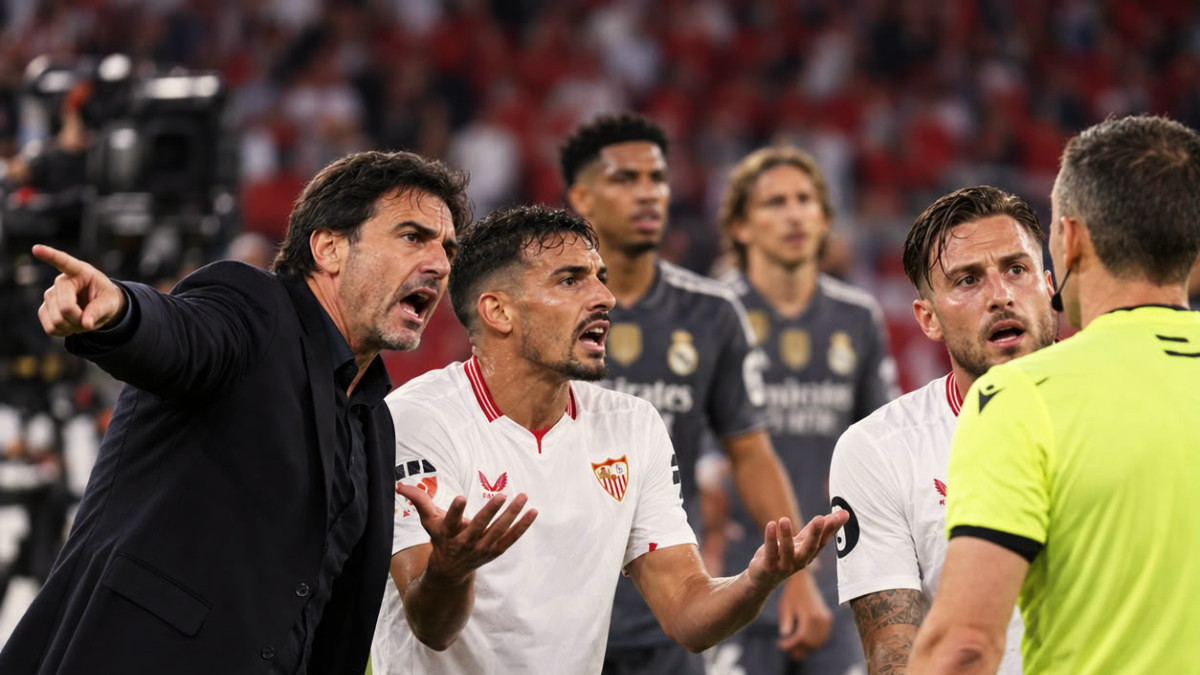 Séville accuse la réalisation d’avoir favorisé le Real Madrid