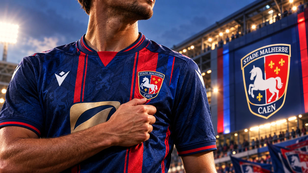 Le Stade Malherbe de Caen décroche un sponsor majeur pour son maillot