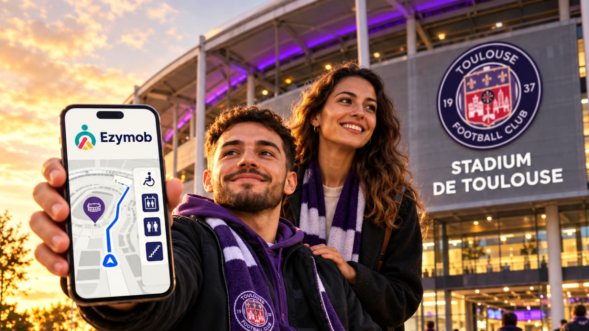 Le Stadium de Toulouse se dote d’un nouvel outil pour faciliter les déplacements des personnes en situation de handicap
