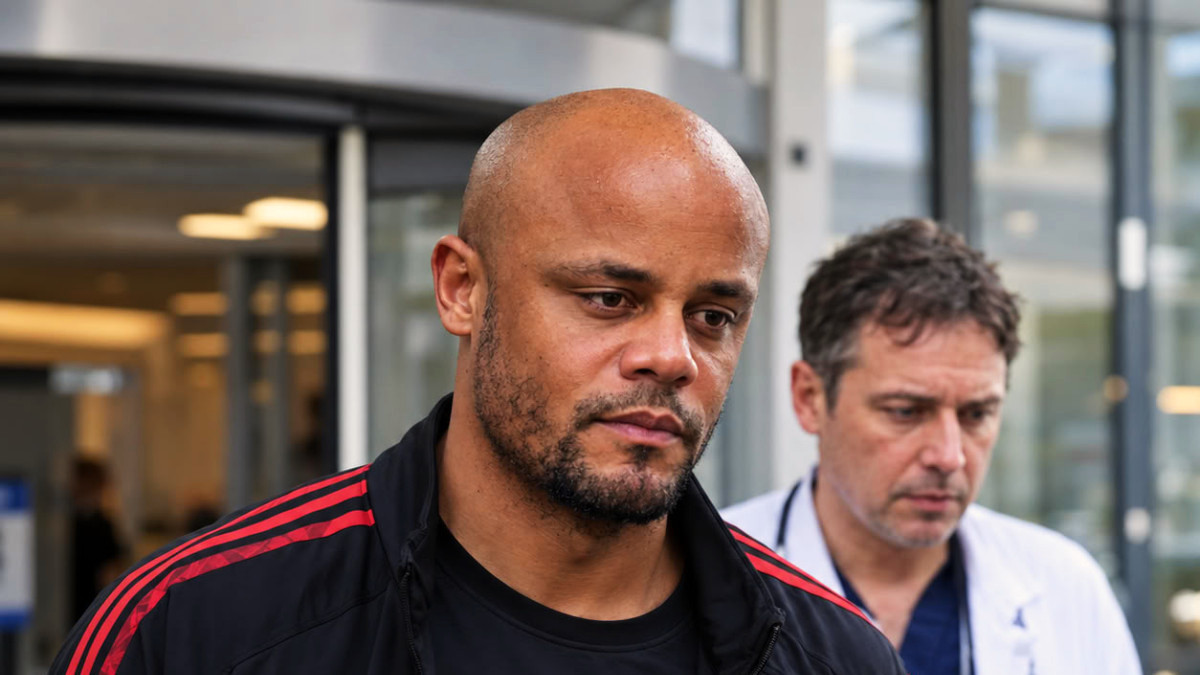 Vincent Kompany quitte l’hôpital après s’être effondré à l’entraînement du Bayern Munich