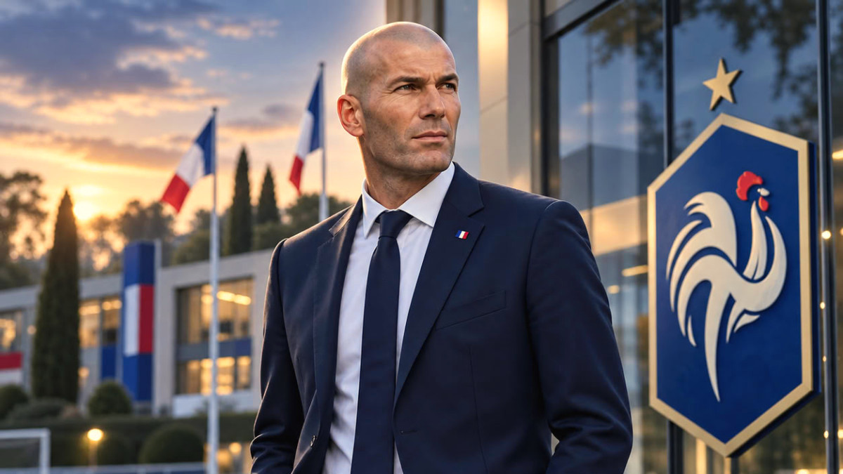 Zinédine Zidane a un rendez-vous important avec l’équipe de France le 6 novembre